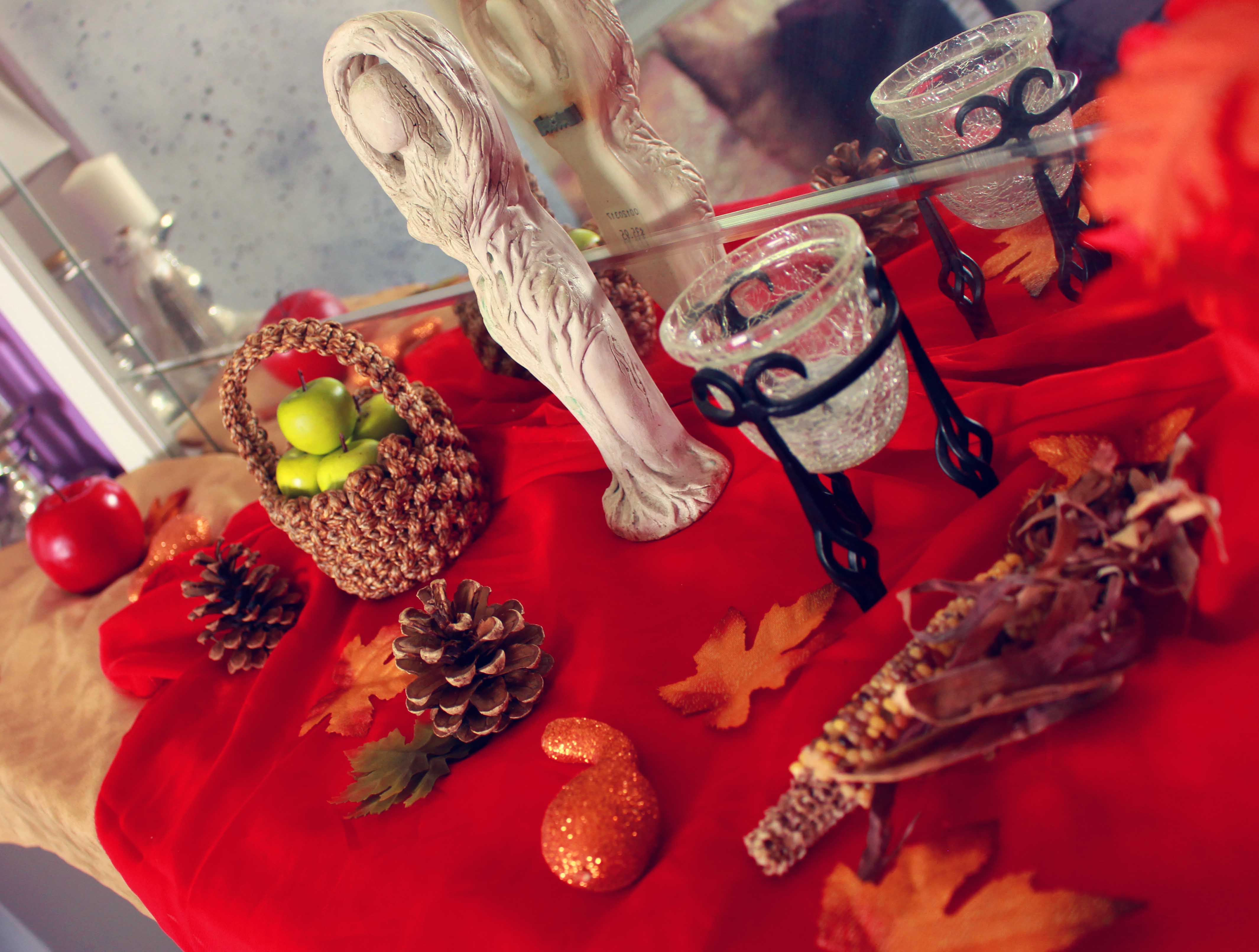 fall wiccan altar