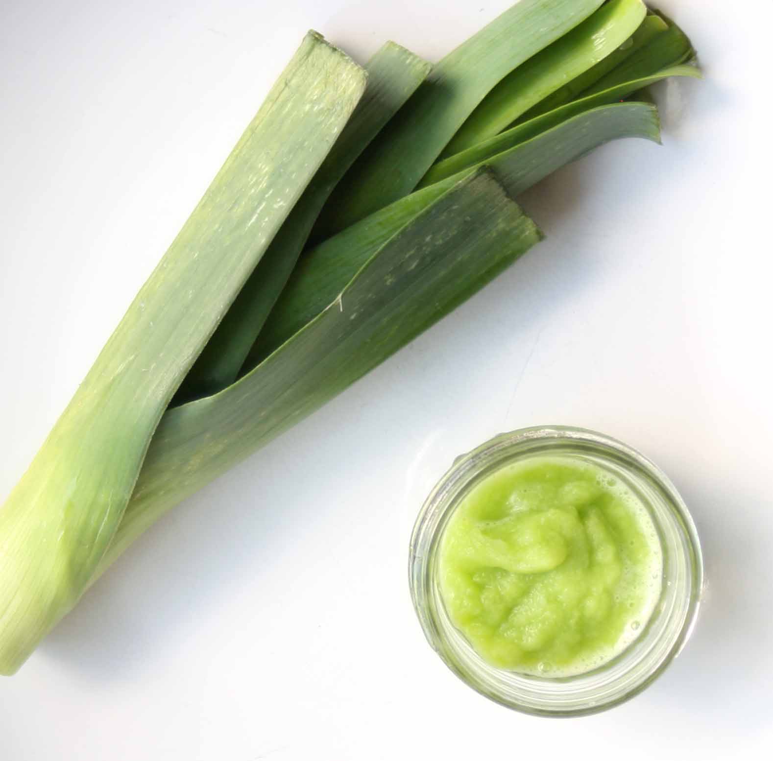 leeks baby food