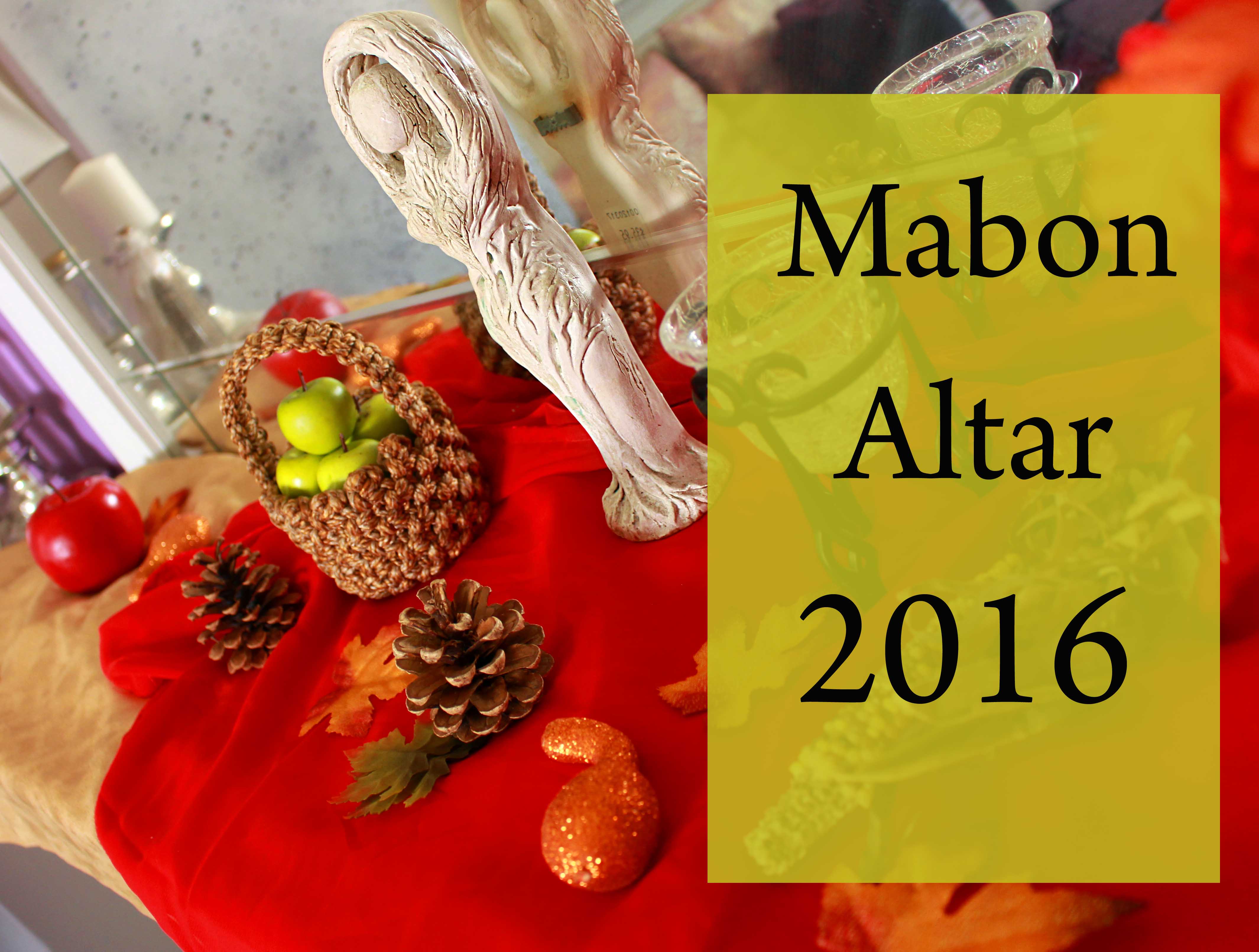 mabon altar 2016