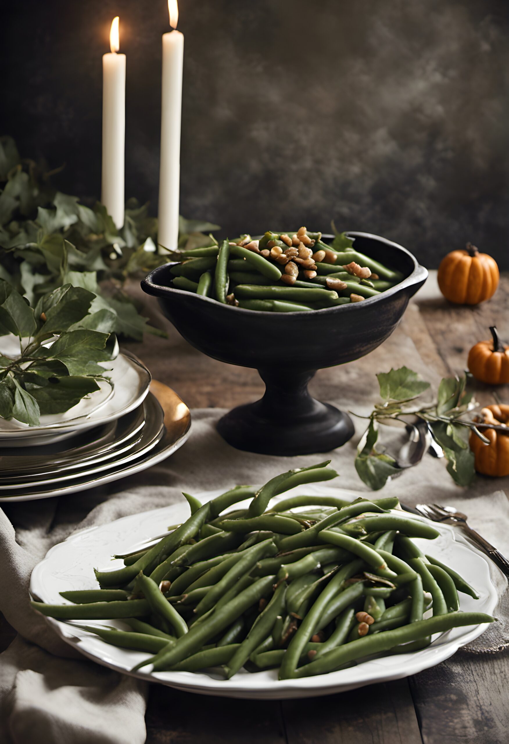 It may be the "witch's Thanksgiving," but a kitchen witch has to have something healthy on the Mabon table, amiright? Add some herbed green beans to your Mabon table to lighten your Fall Equinox meal---but just a little!