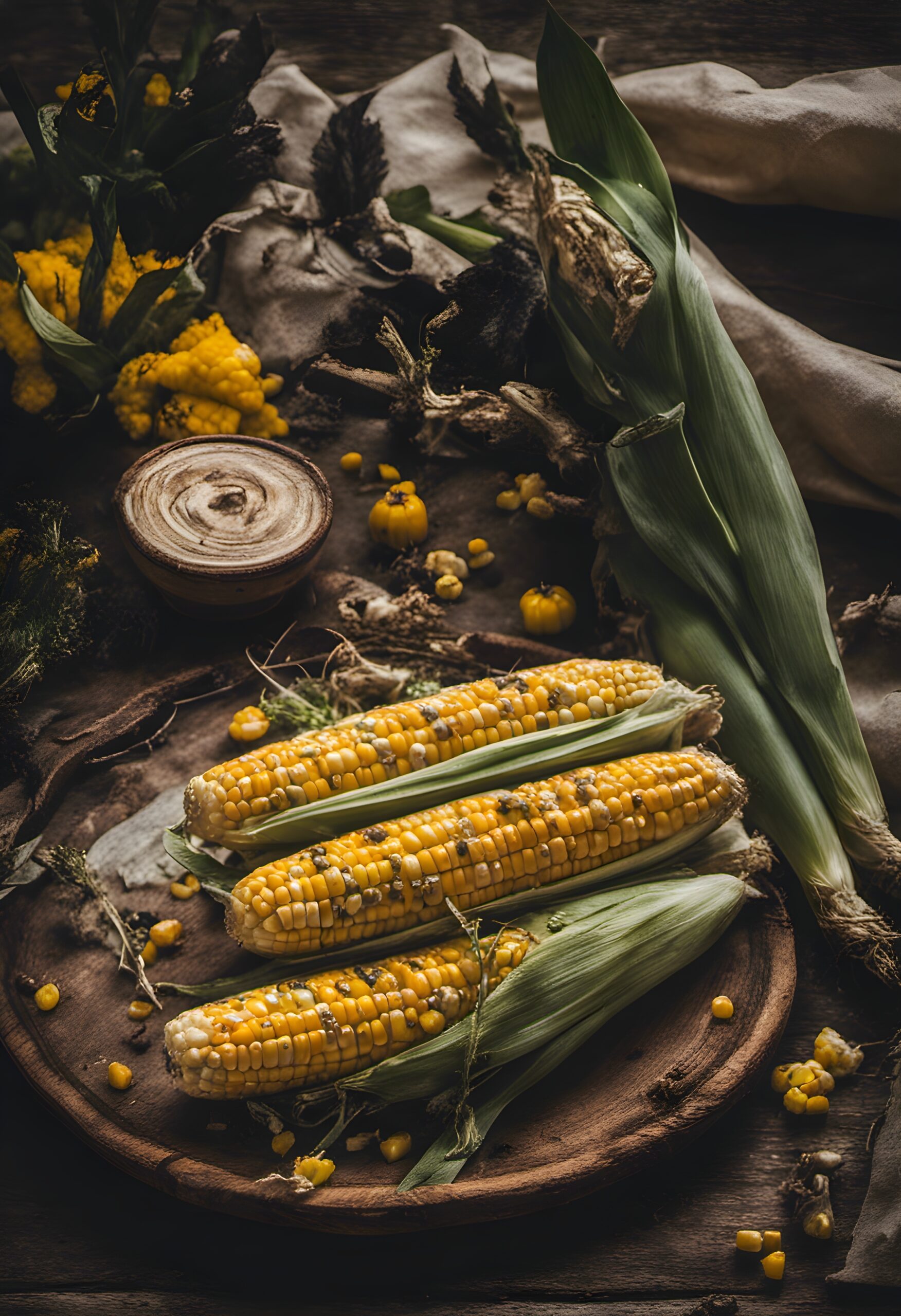 Take your corn on the cob from ordinary to gourmet this Mabon with some fresh herbs.