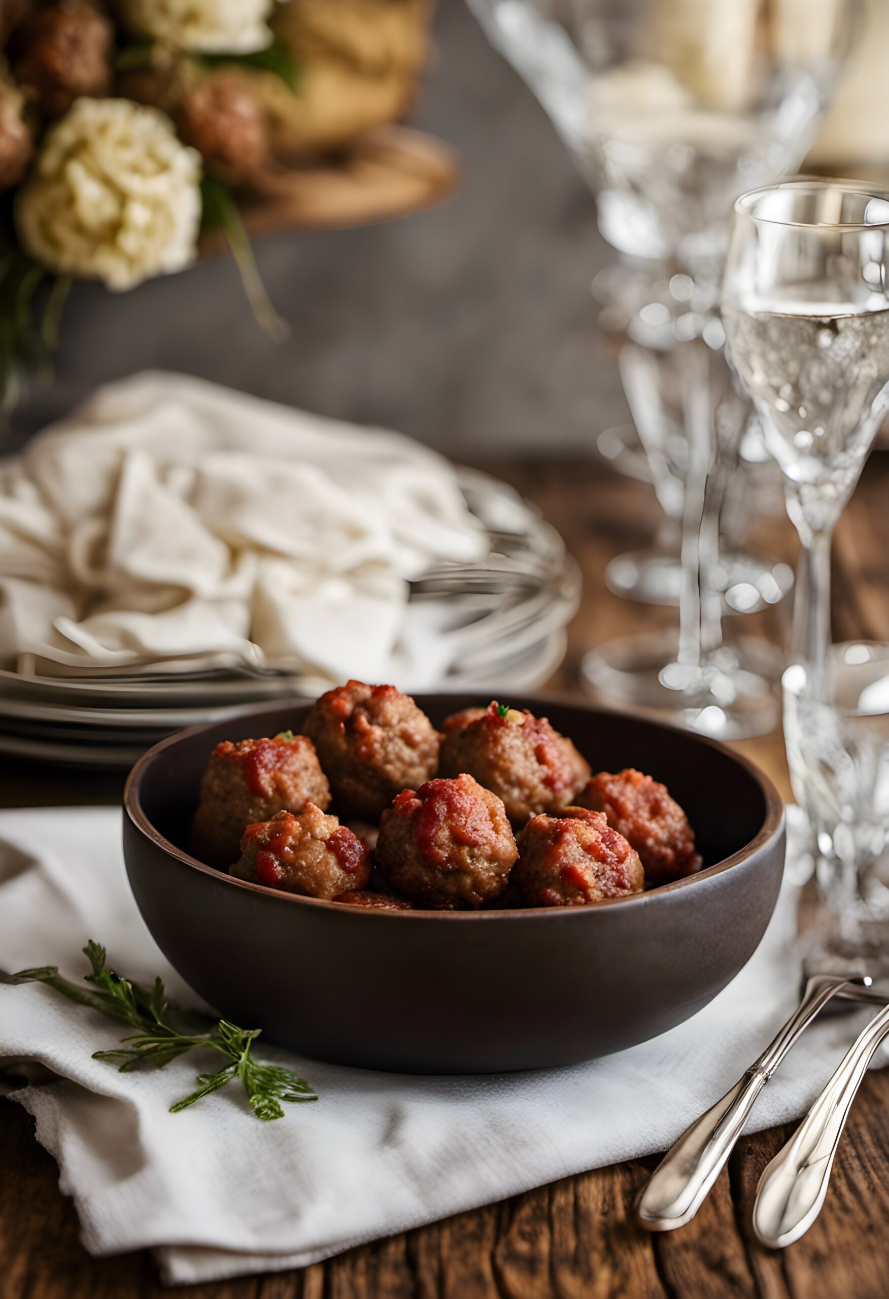 Don't want to make a whole bird for Mabon? Try turkey meatballs. All the traditional flavor without the traditional mess.