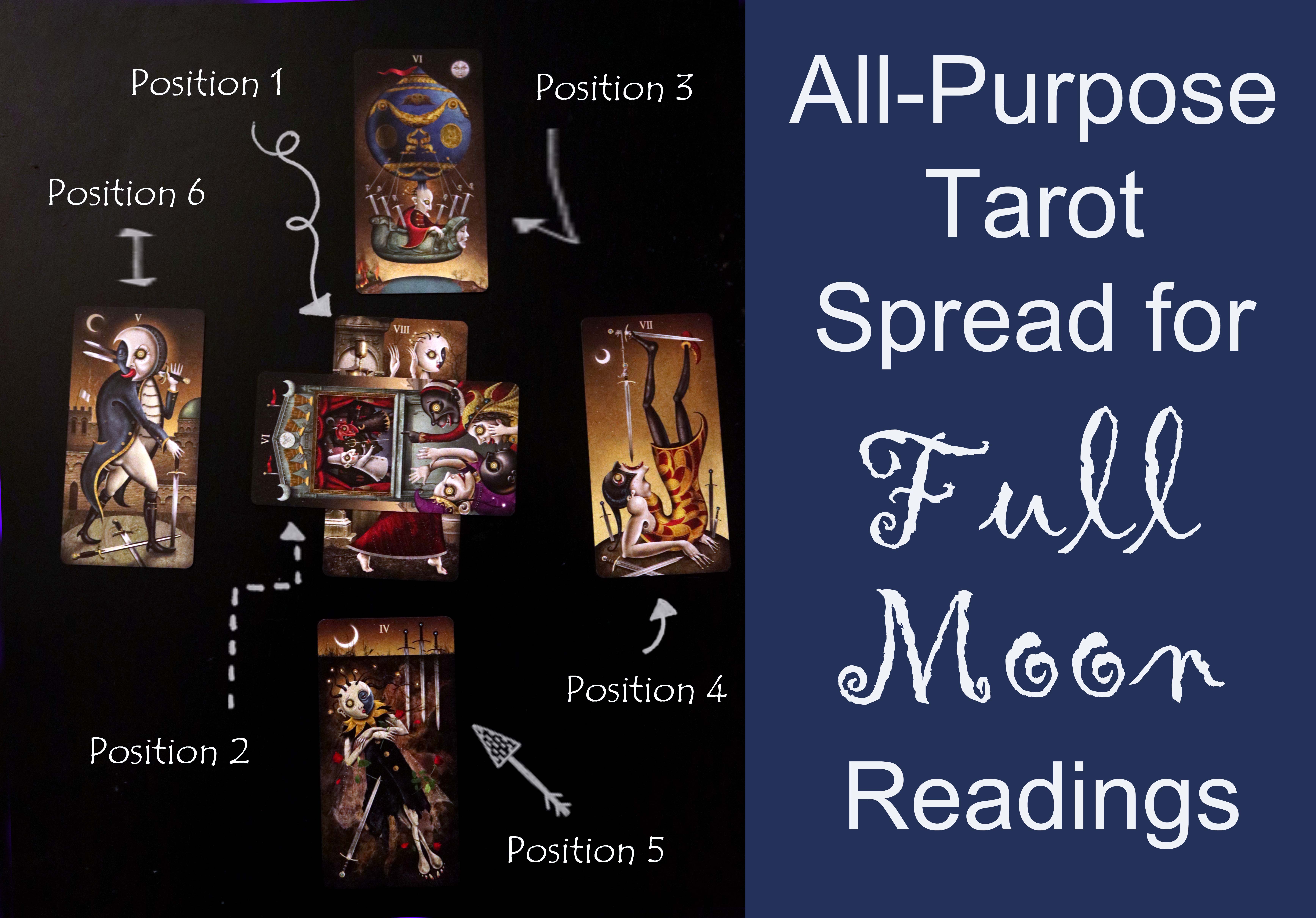 full moon tarot spread