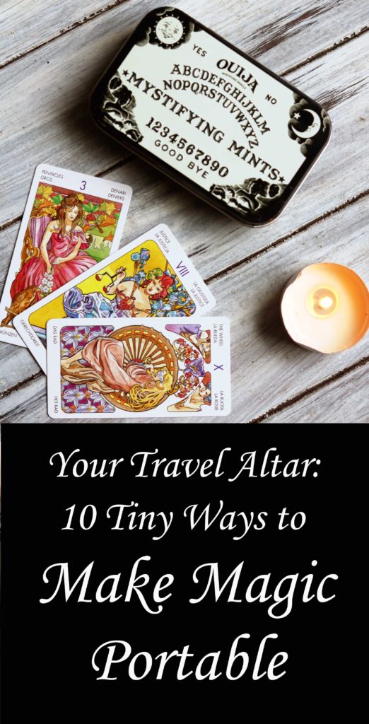 How to assemble a mini travel altar for bringing magic on the road.