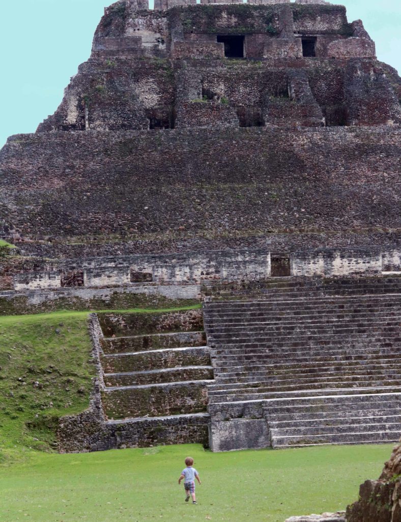 Xunantunich Mayan Temple in Belize--this month's haunted travel destination!