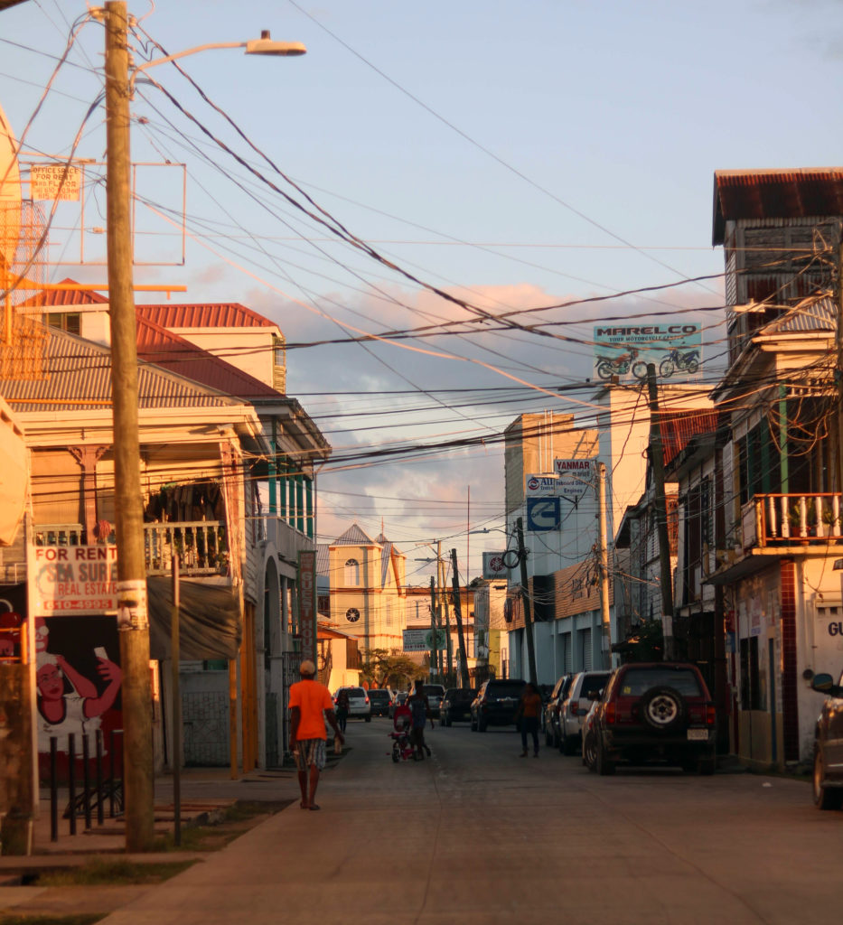 Belize City street photography.