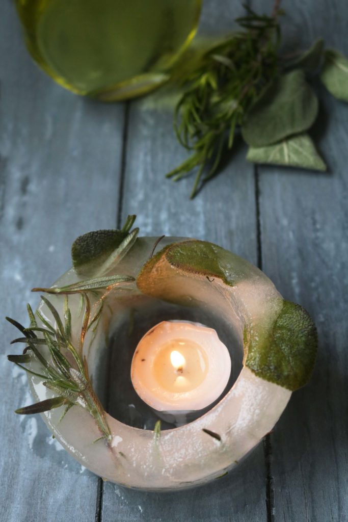 For a fun, 100% natural Imbolc craft, trying making this ice lantern with materials already in your kitchen.