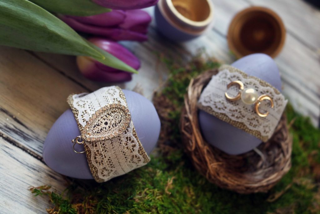 Ostara wishing eggs diy craft for the spring equinox.