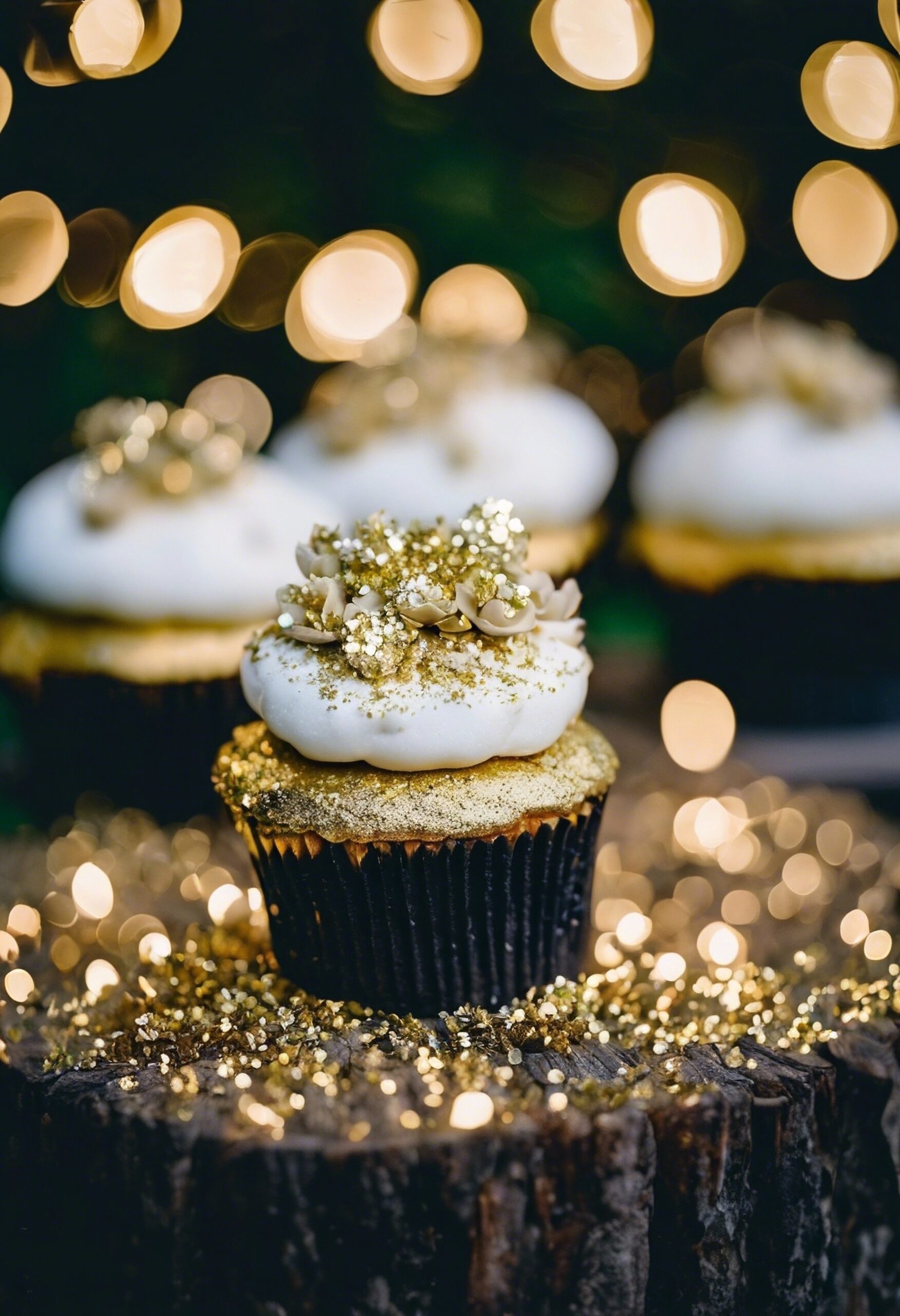 Here's an idea: Serve cakes & ale with edible glitter.