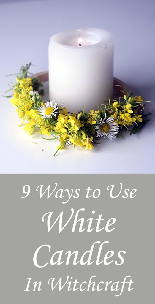 Got a white candle? You've got magick. Check out these 9 ideas for using a white candle in witchcraft, spells and ritual.