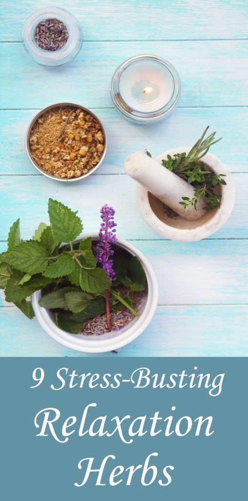 Relaxation herbs to sooth stress and anxiety.