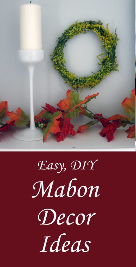 Easy, DIY Mabon decor ideas for your hearth and home.