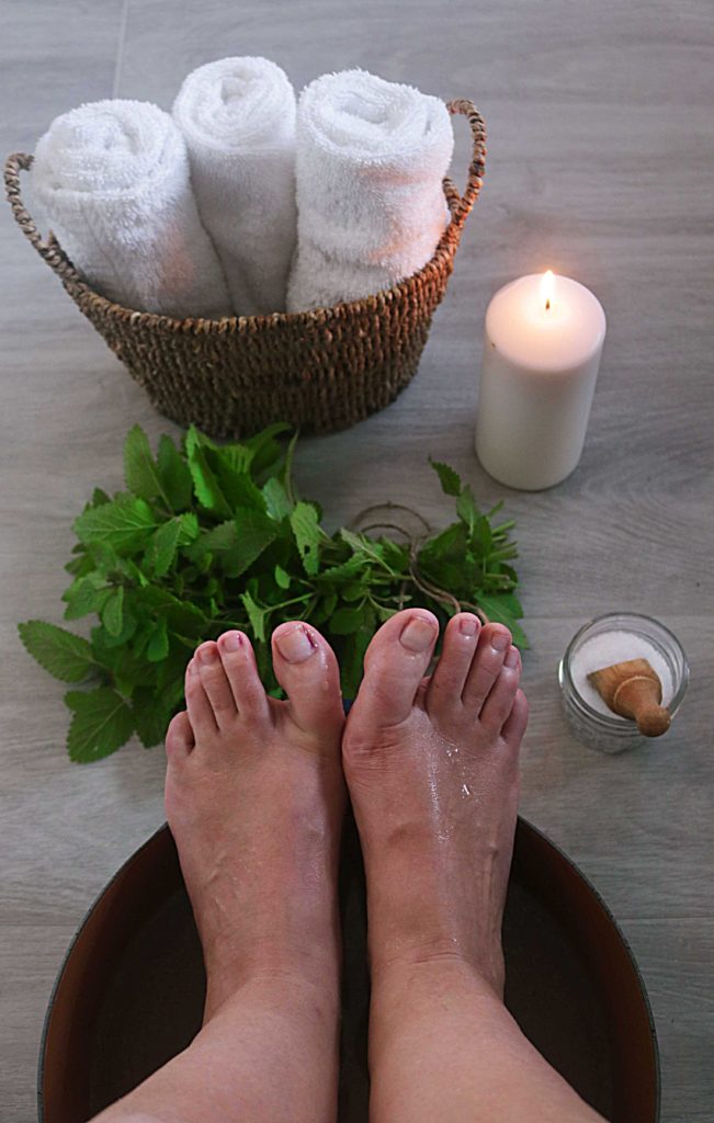 Ritual Hot Foot Soak for the Winter Solstice or Cold Moon