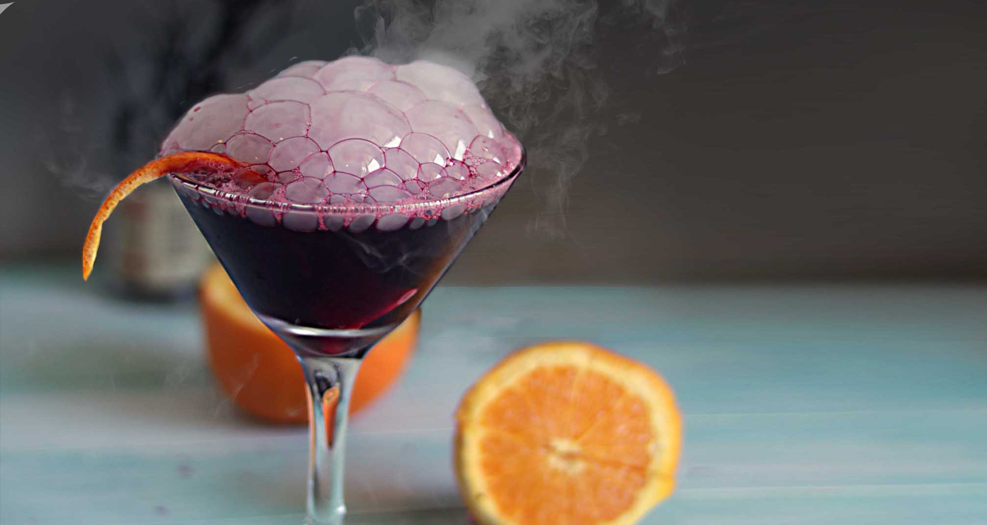 Black Magic Martini - A Spooky Halloween Beverage