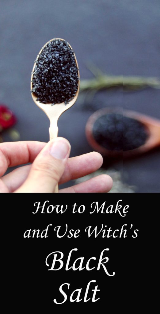 Witch's Black Salt: What it is, how to make it, and when to use it.