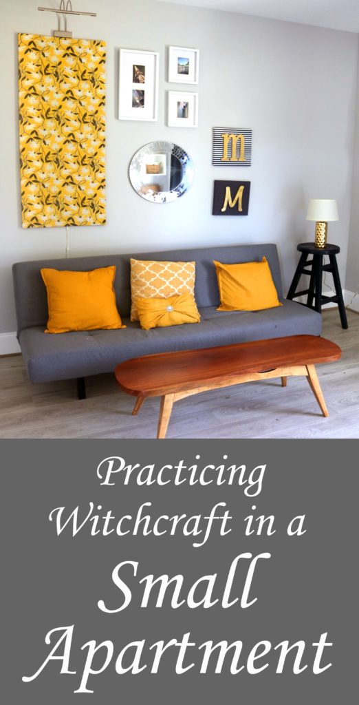 Some practical tips for practicing witchcraft in a small apartment.