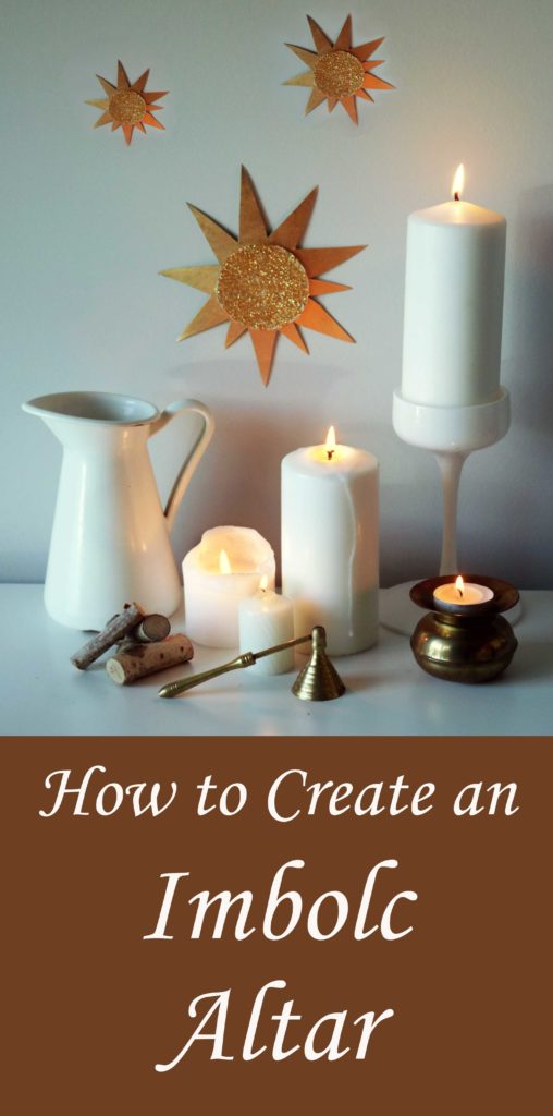 Create a beautiful Imbo0lc altar to celebrate the last winter holiday on the Wheel of the Year.