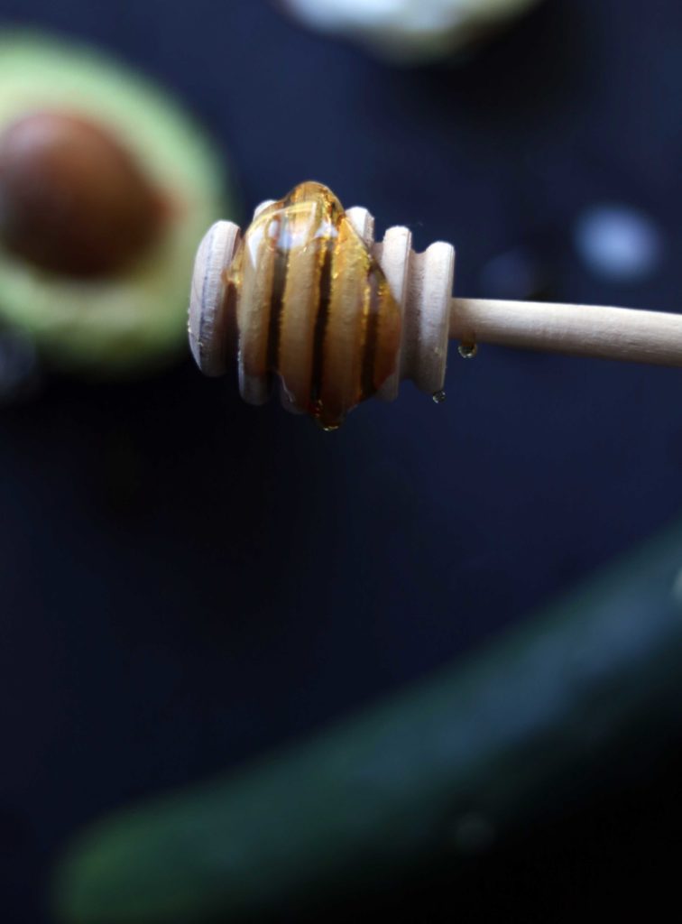 Honey is liquid gold for face masks.