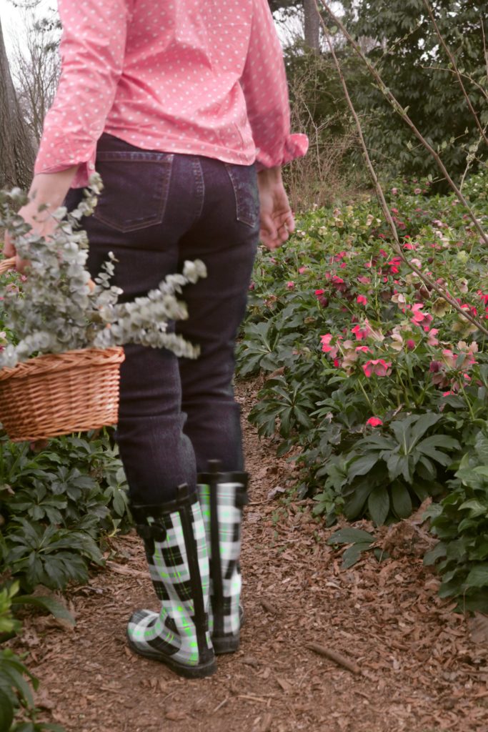 Spring gardening with a green witch.