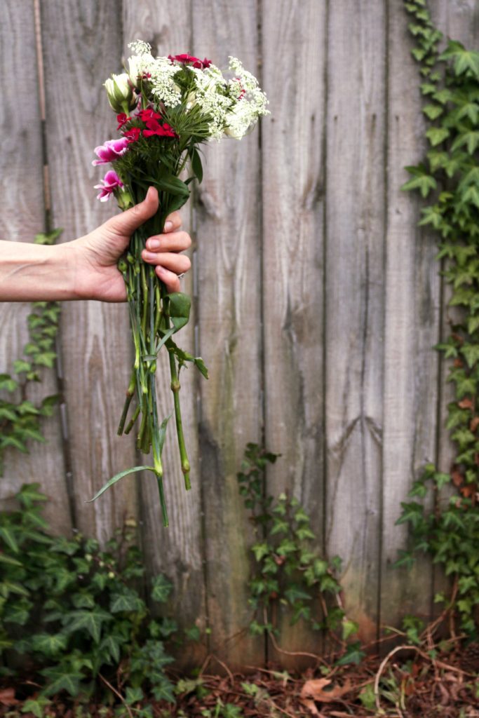 Wildflower bouquet. 