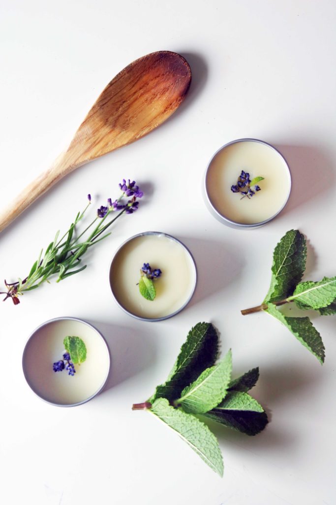 DIY lavender and mint dream salve. An easy, sweet-smelling way to experiment with lucid dreams, astral projection and deep sleep visions.