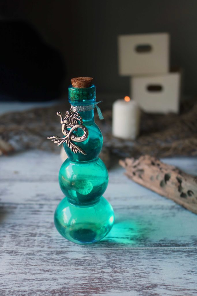 Mermaid oil for working with the Element of Water in witchcraft.