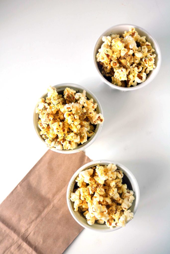 Lughnasadh herbal popcorn kitchen witch recipe.