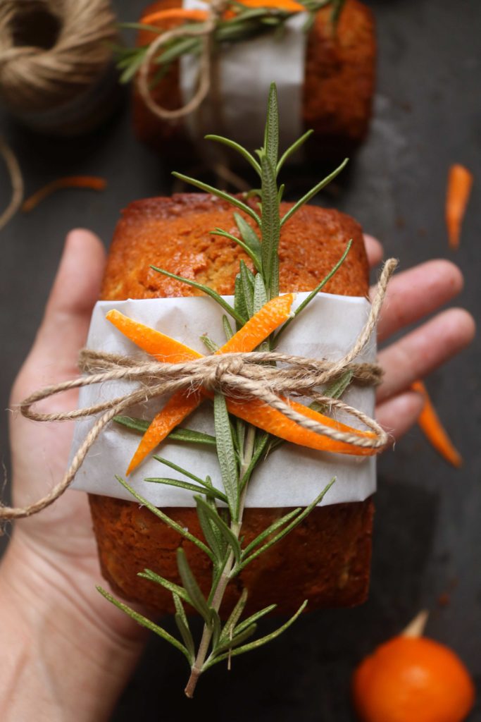 Ginger & Orange Zest Spice Cakes for the Winter Solstice