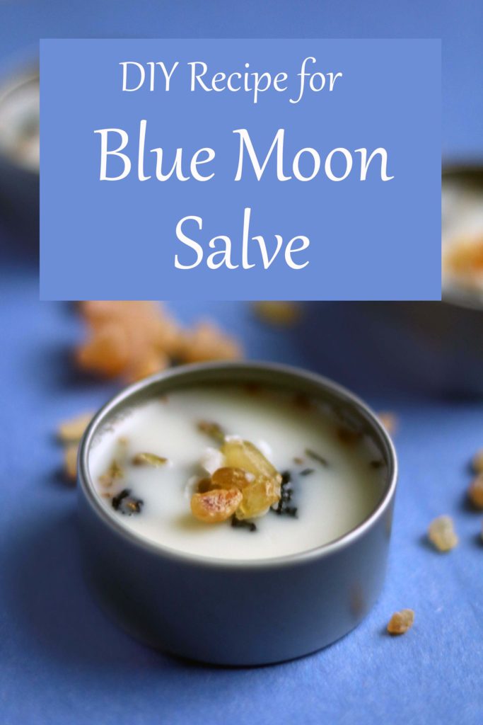 DIY Blue moon salve recipe.