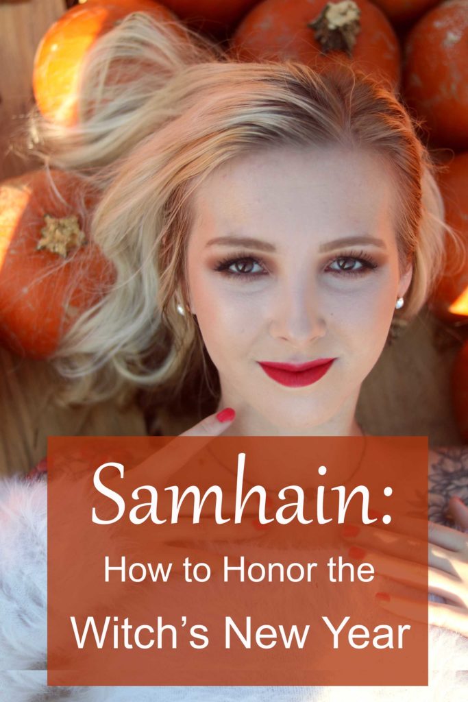 Samhain: Honoring the witch's New Year.