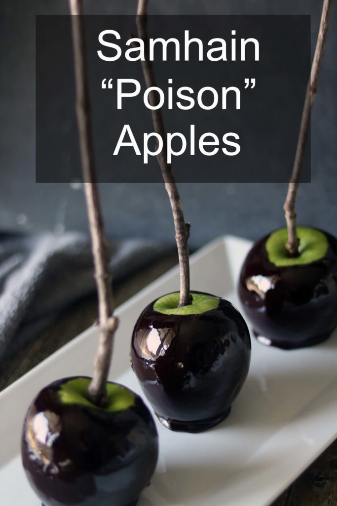 A kitchen witch's recipe for "black magic" candied apples.