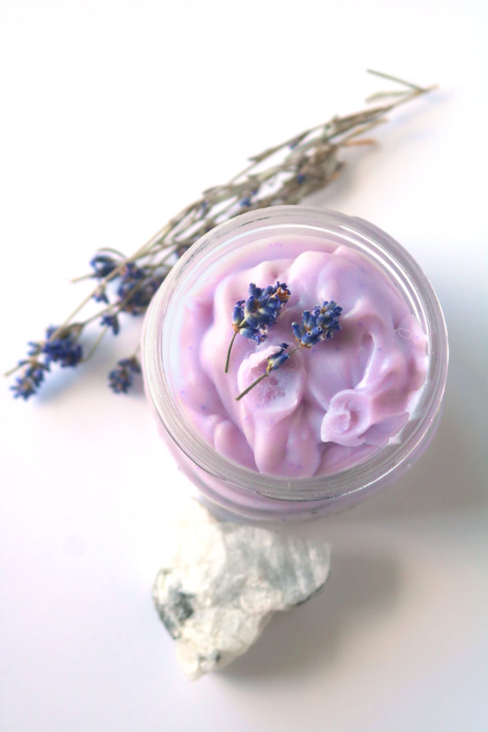 Purple fairy spell cream for wearable magic that's luxurious and smells amazing.