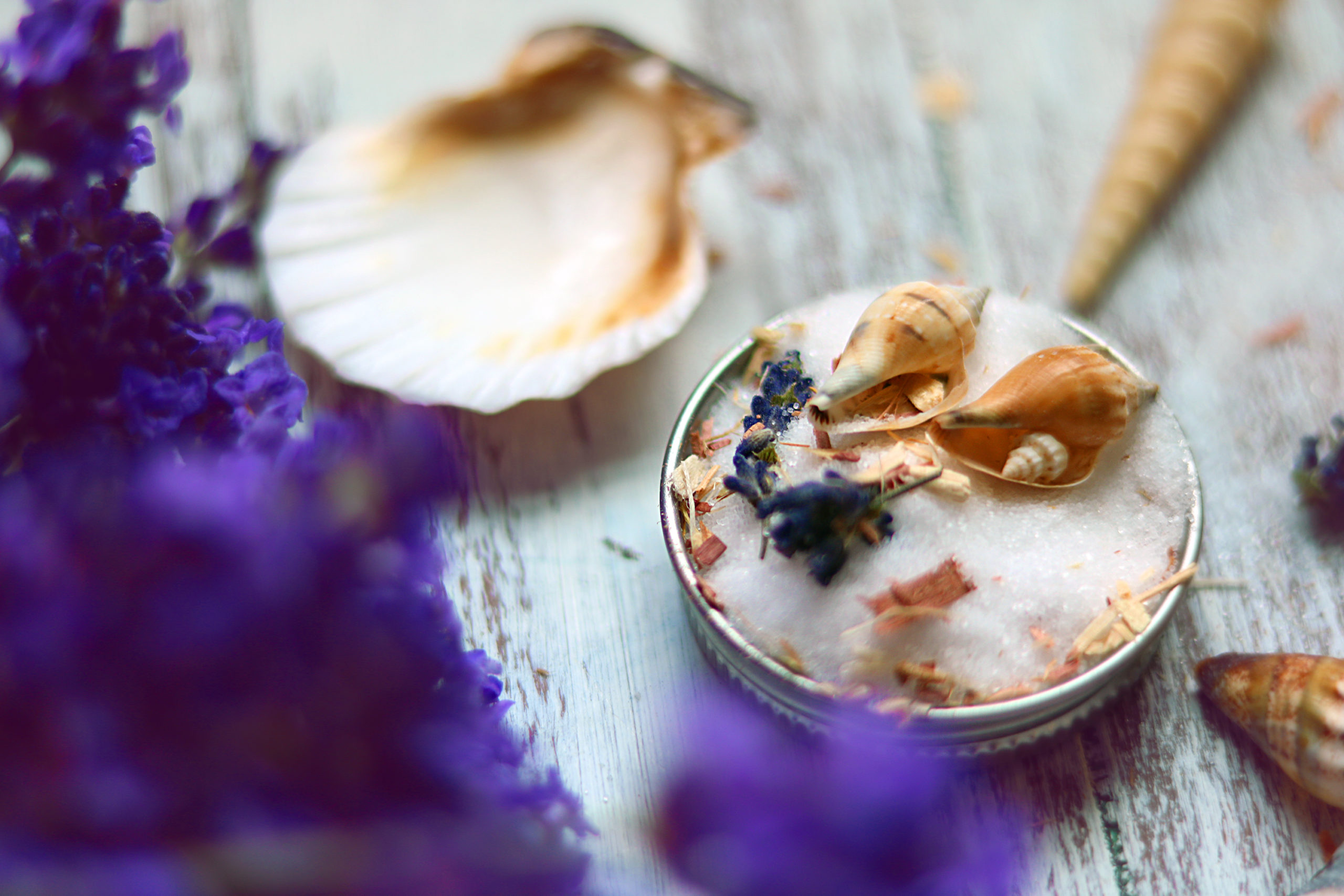 A recipe for lunar ritual moon salts.