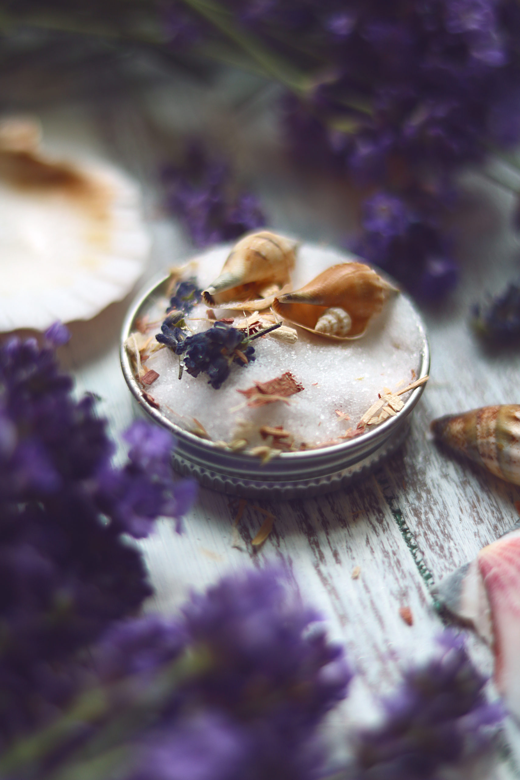 Use homemade moon salts in your next lunar ritual, moon circle or to promote a magical dream life.