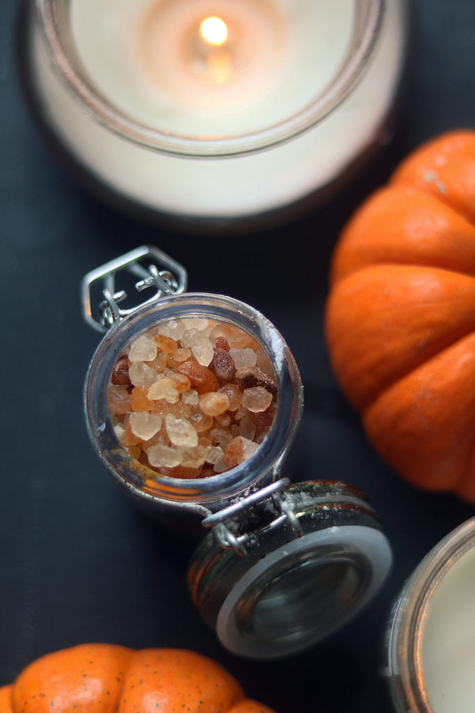 Samhain ritual bath soak.