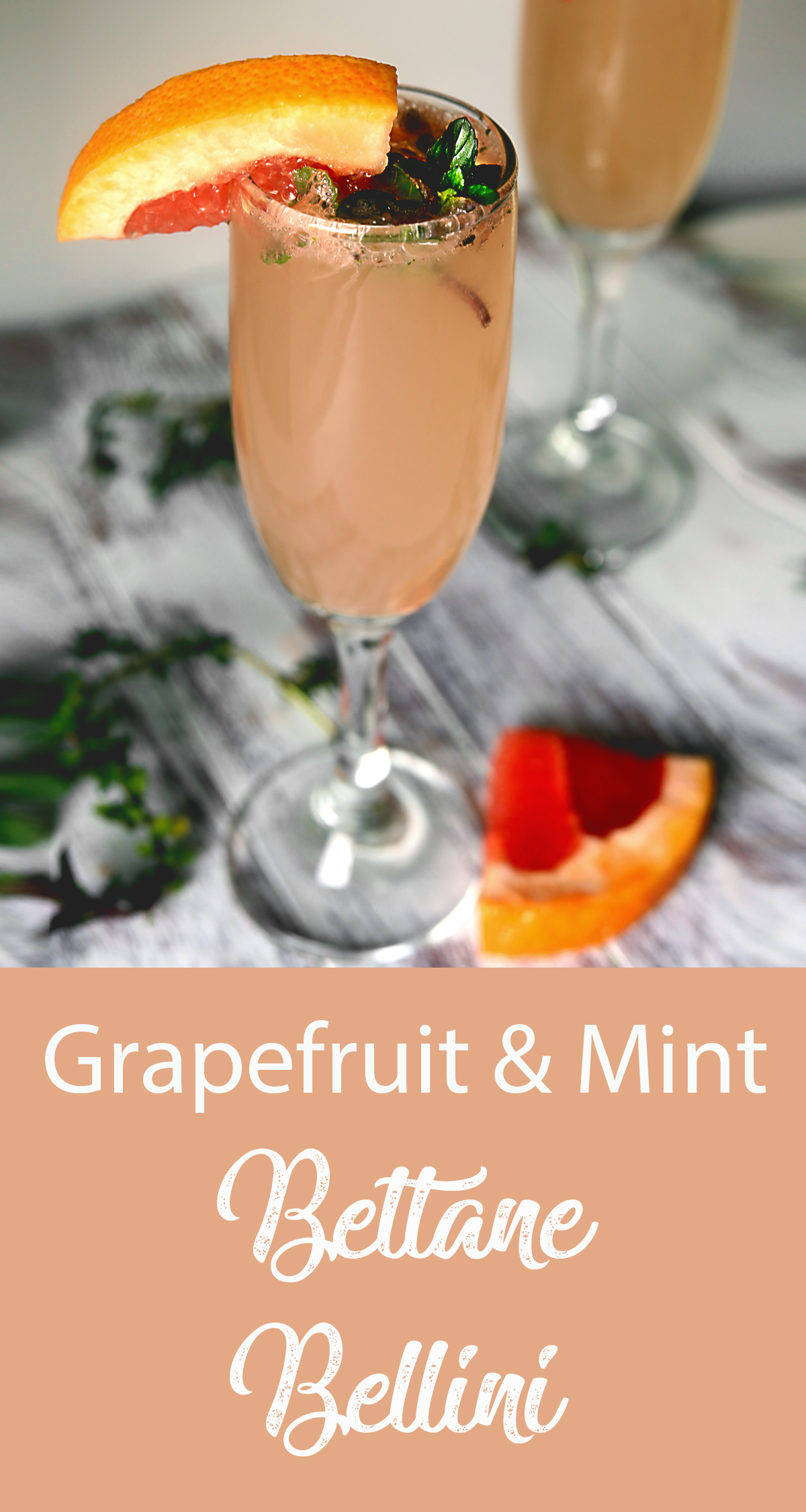 With just 4 ingredients, this Beltane Bellini is perfect for a springtime brunch!