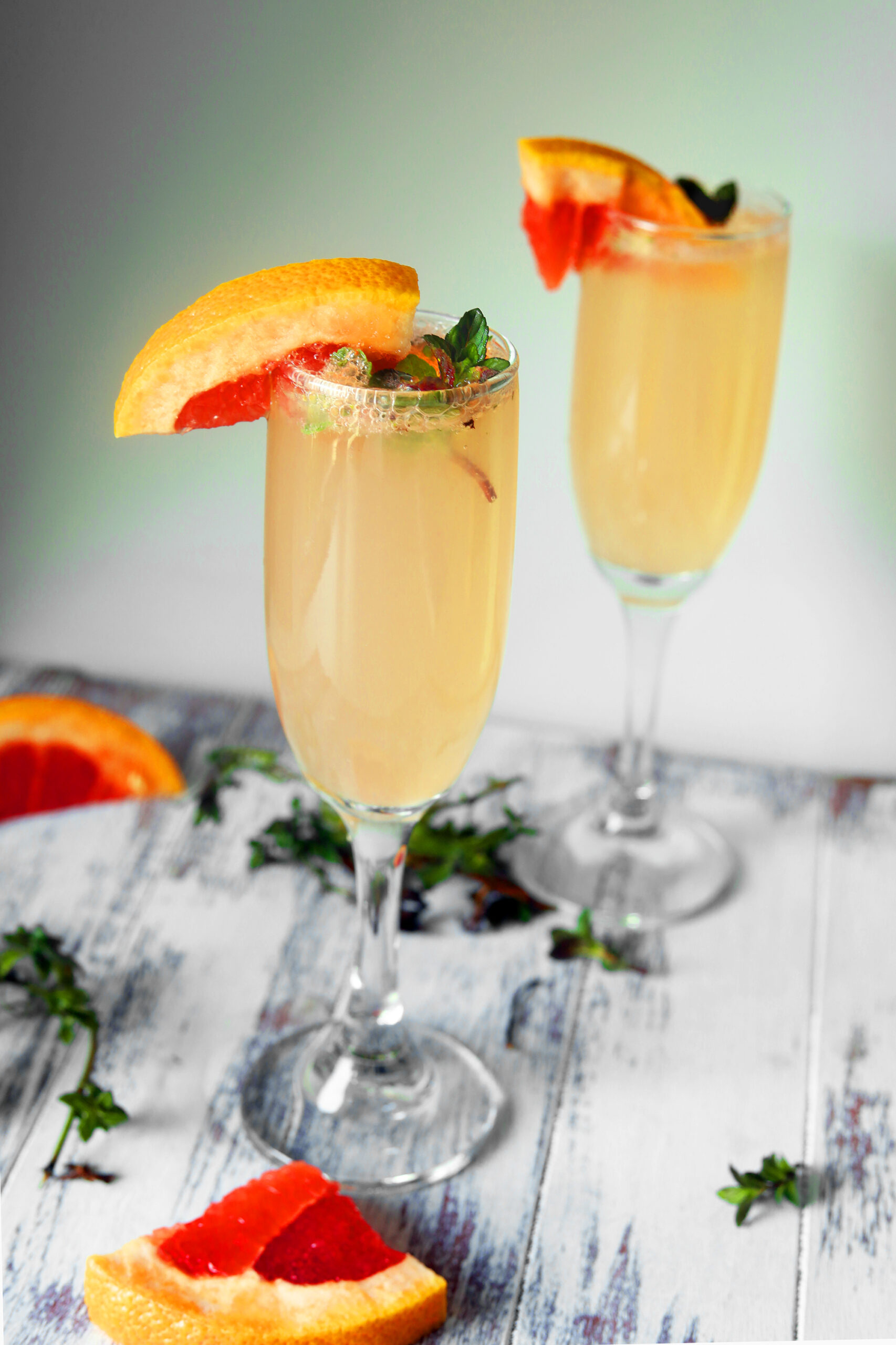 Give your spring gathering a touch of class with this citrus-infused, brunch-friendly Bellini recipe.