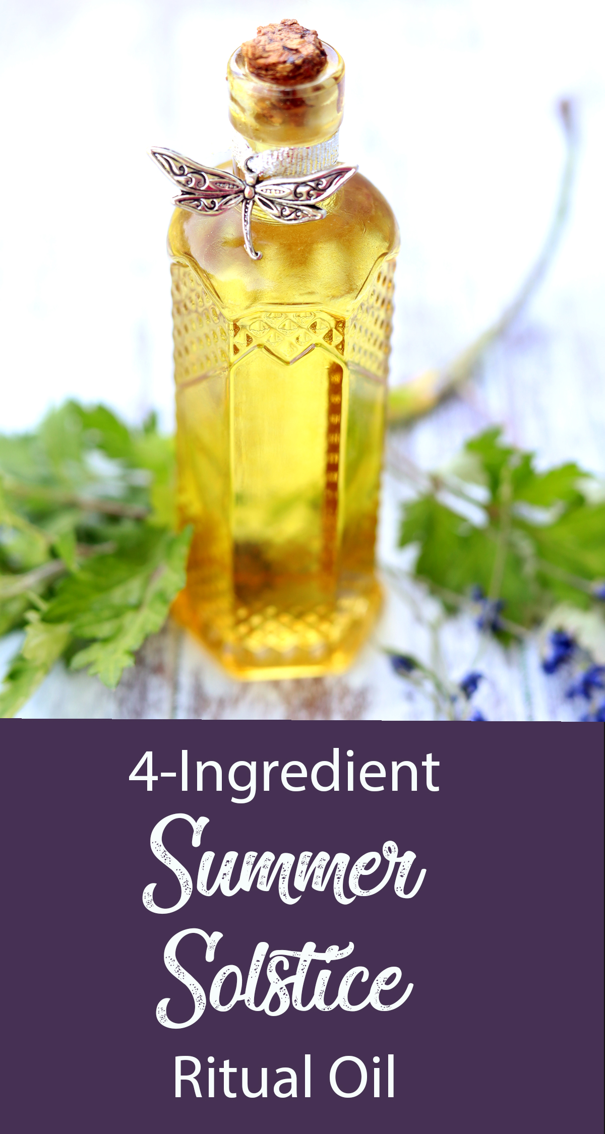 Make the most of the Summer Solstice and bottle it! Try this DIY Litha ritual oil and add it to your bathwater, anoint your altar or use it in your Summer Solstice ritual.