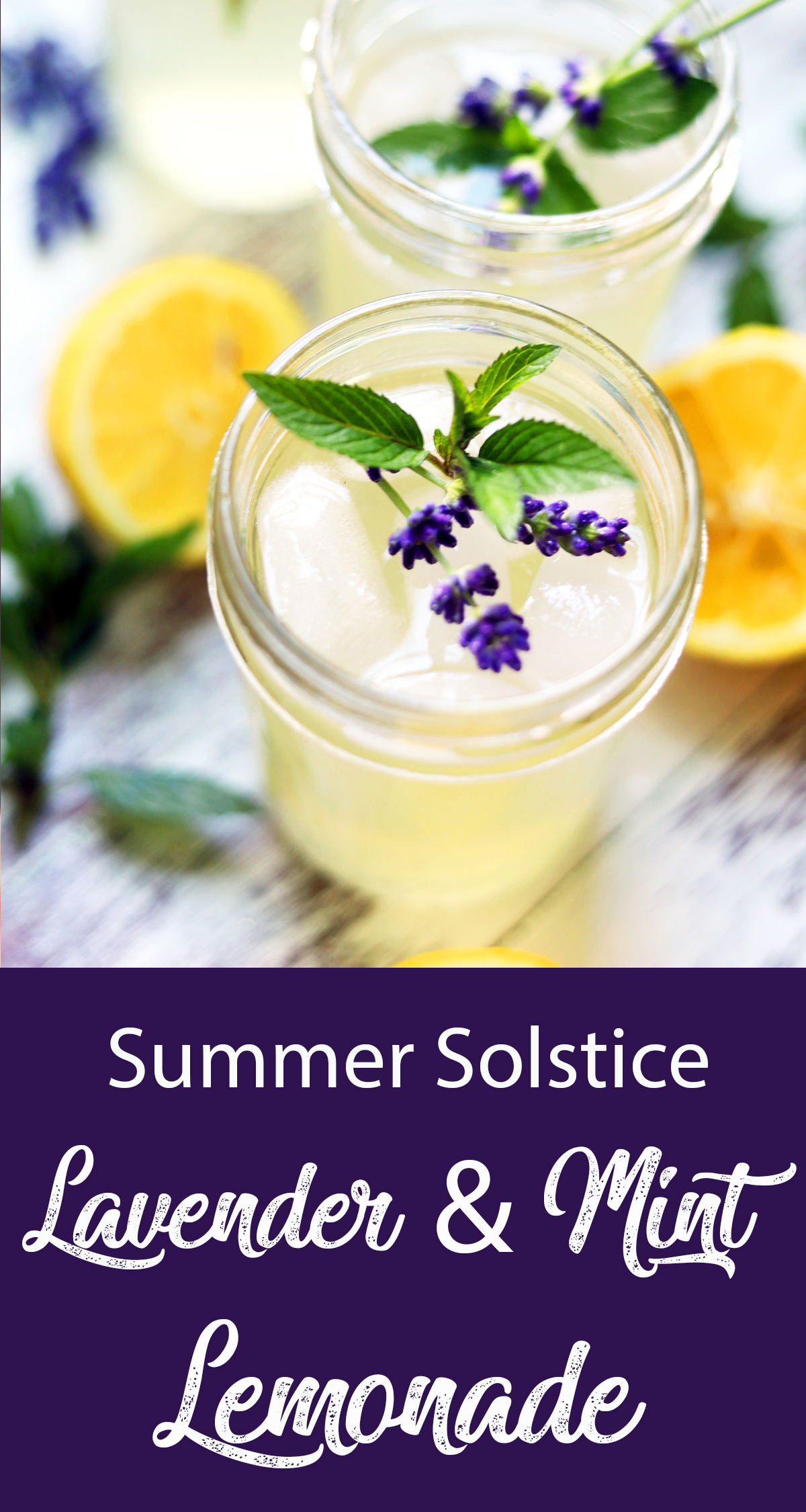 Looking for a simple, natural way to celebrate the Summer Solstice?  Try this light, refreshing recipe for herbal lemonade.